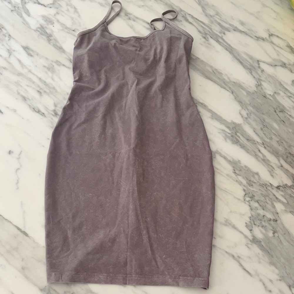 lululemon athletica Dusty Lilac Spaghetti-Strap Mini Dress